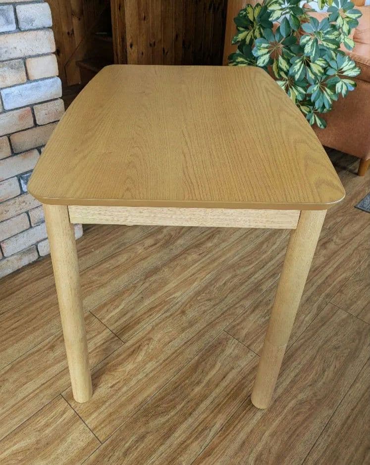 美品　ISSEIKI こたつテーブル 高さ調節　幅90cm　一生紀