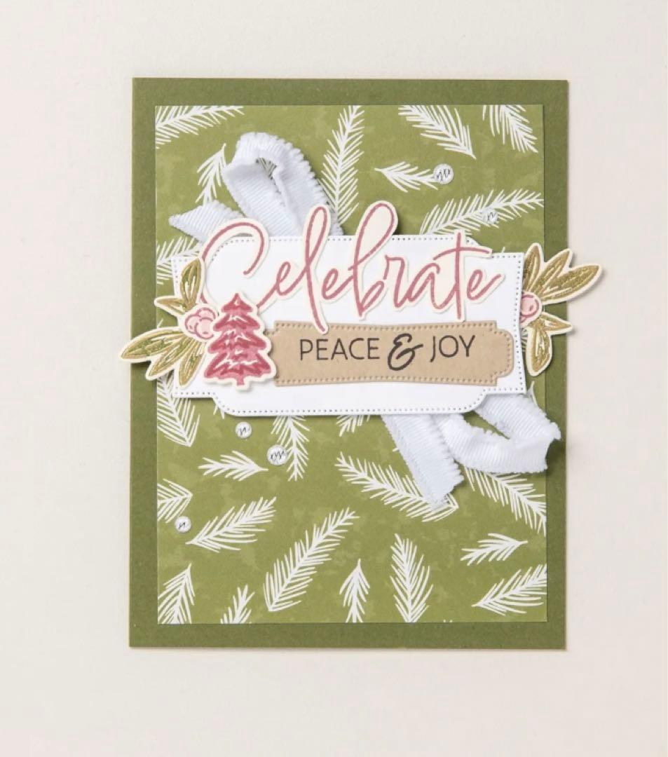 お値下げ　１点限り♡未使用　新作スタンピンアップ　一年中大活躍スタンプ&ダイ