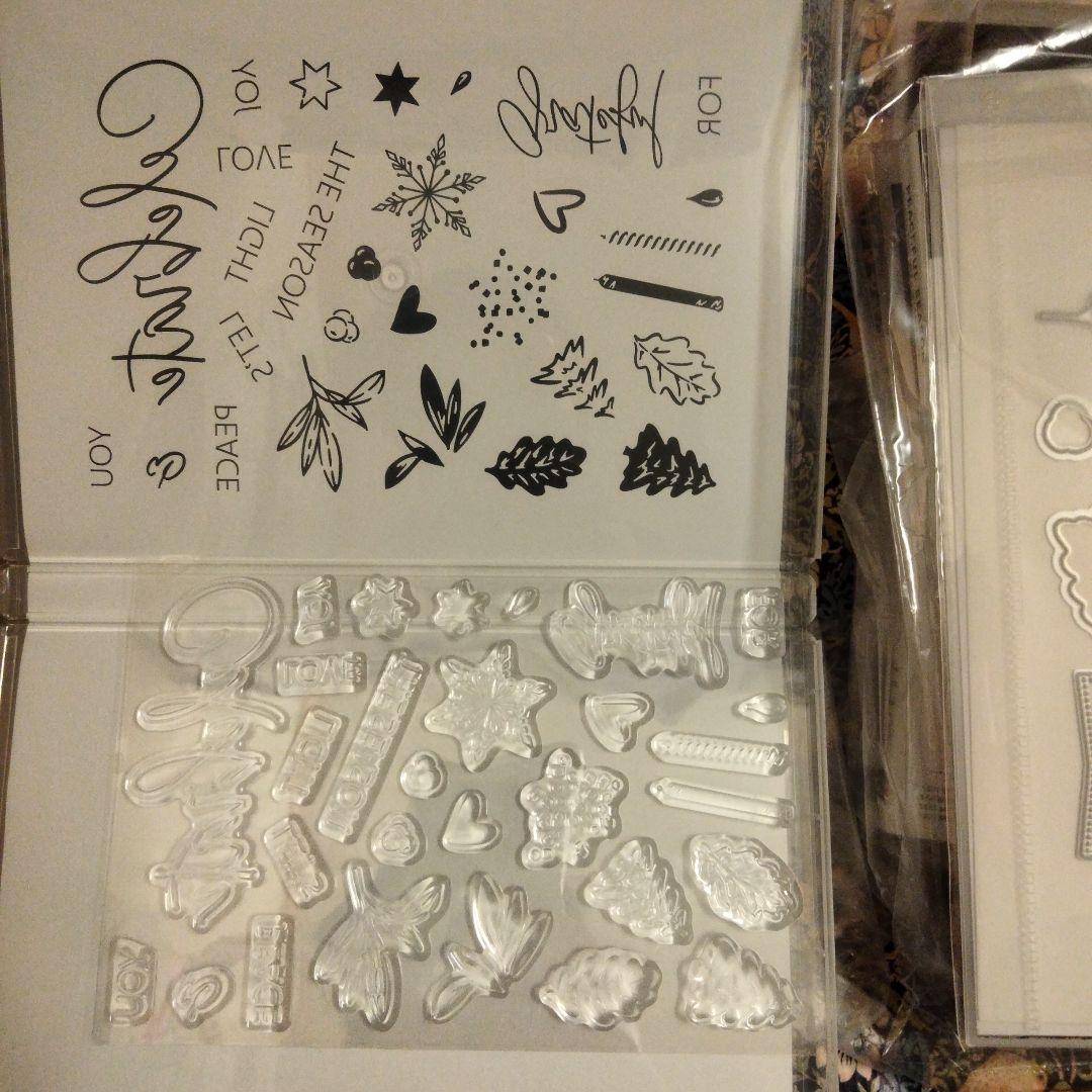 お値下げ　１点限り♡未使用　新作スタンピンアップ　一年中大活躍スタンプ&ダイ