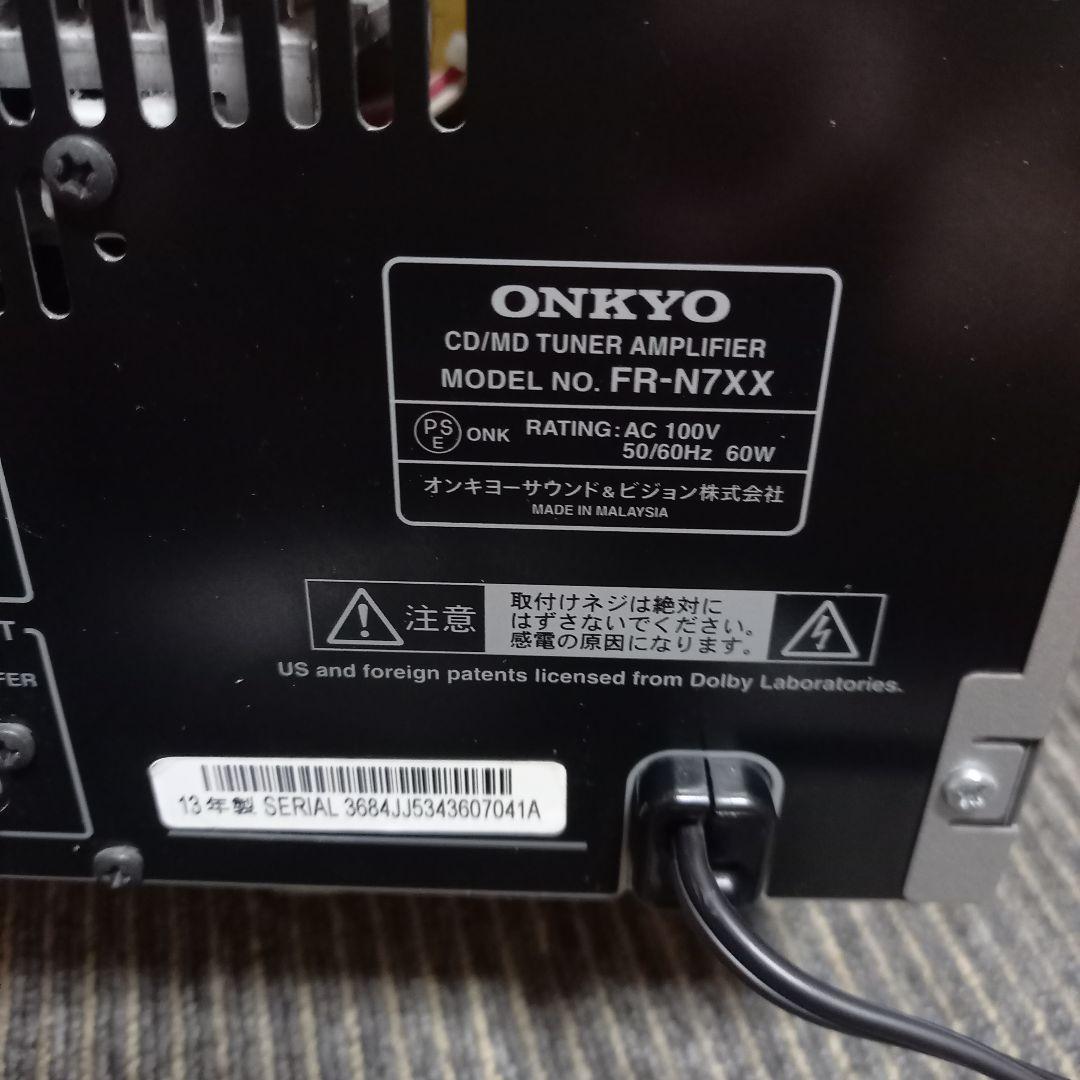 ONKYO FR-N7XX(B)美品 完動品ピックアップ交換整備済み