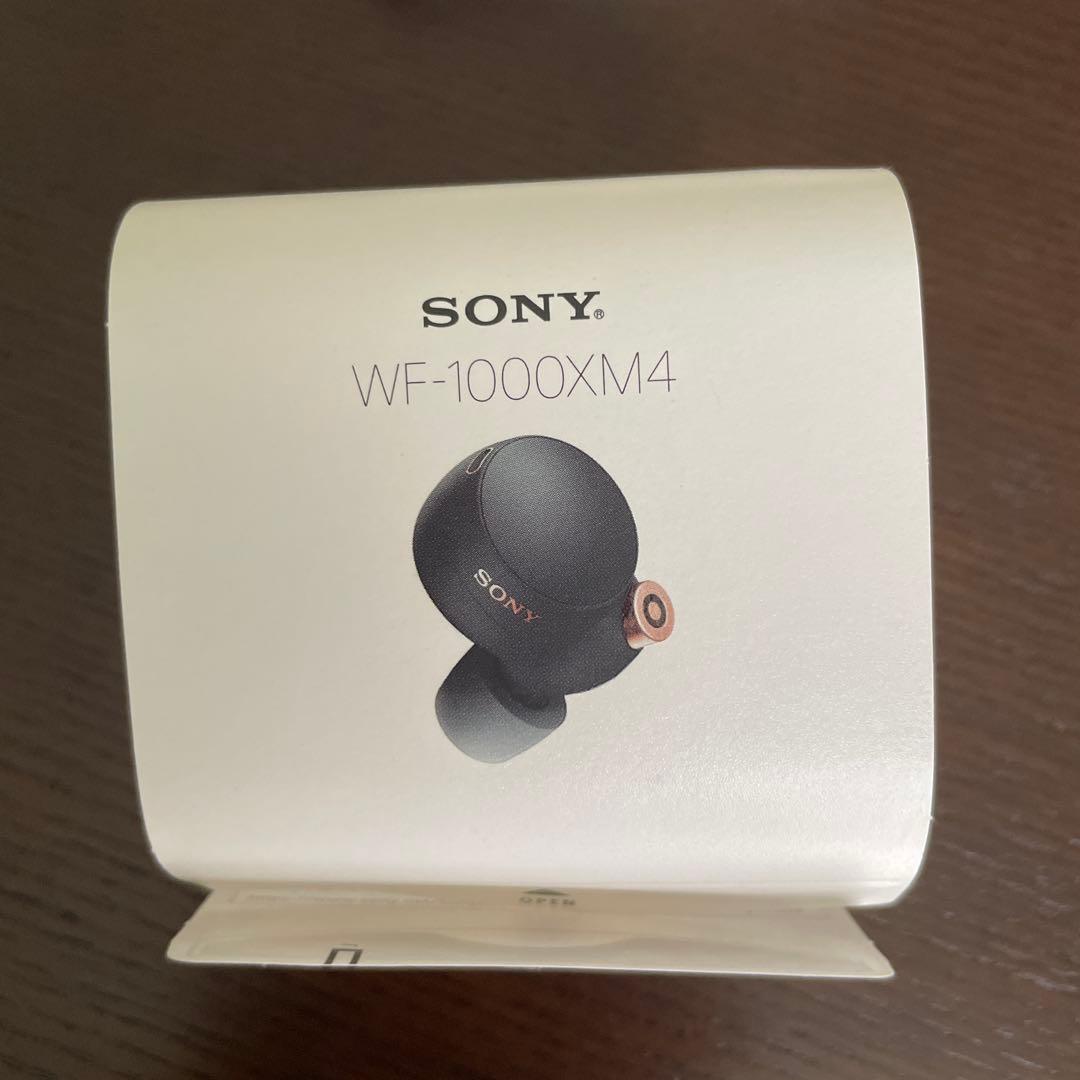 WF-1000XM4 SONY ワイヤレスイヤホン ブラック 充電ケース付き