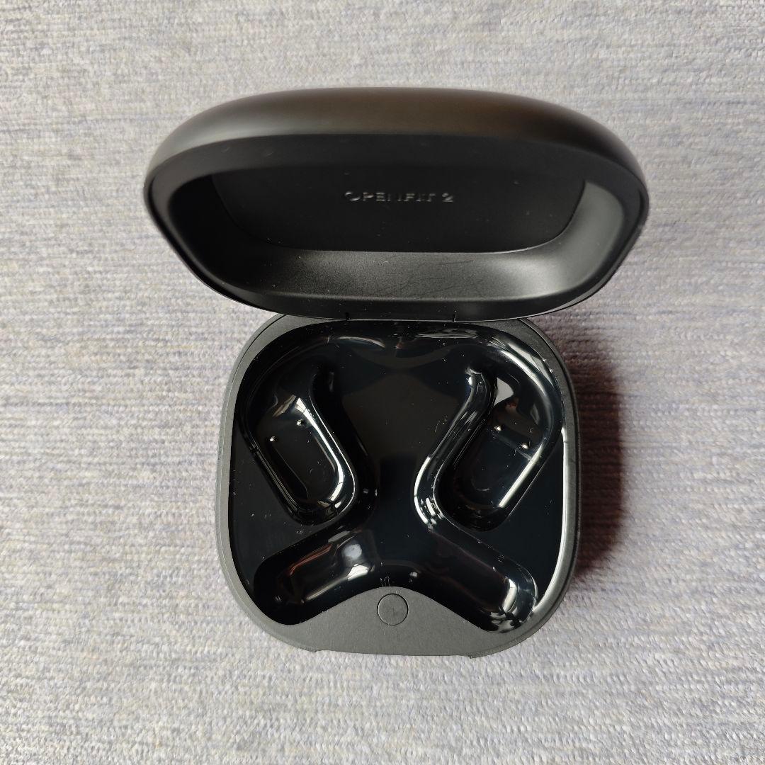 【最終値下げ】Shokz OpenFit 2 充電ケース ブラック