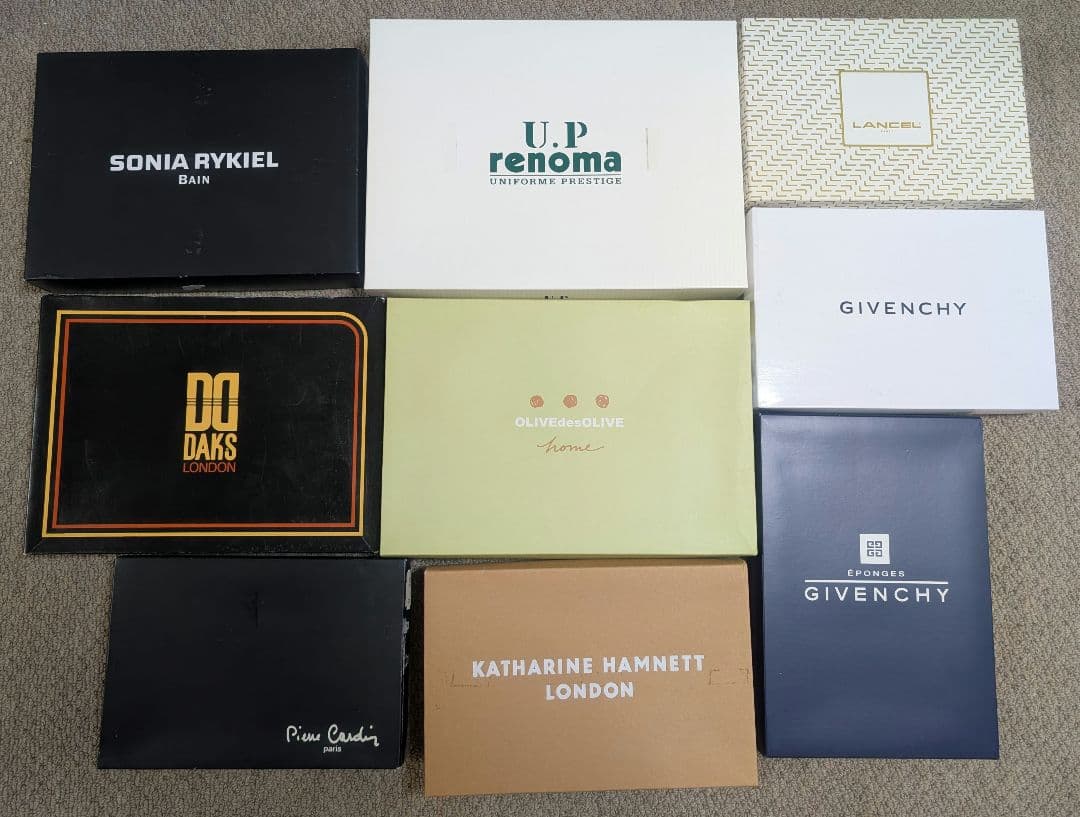 ブランドタオル&ハンカチセット19点