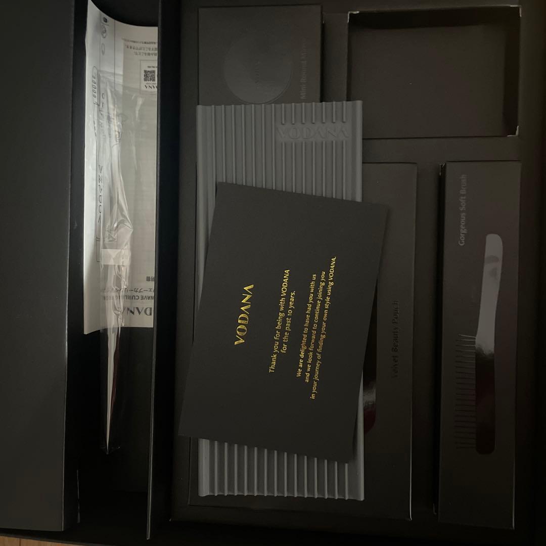 VODANA [スペシャルエディション] カールアイロン 40mm ブラック