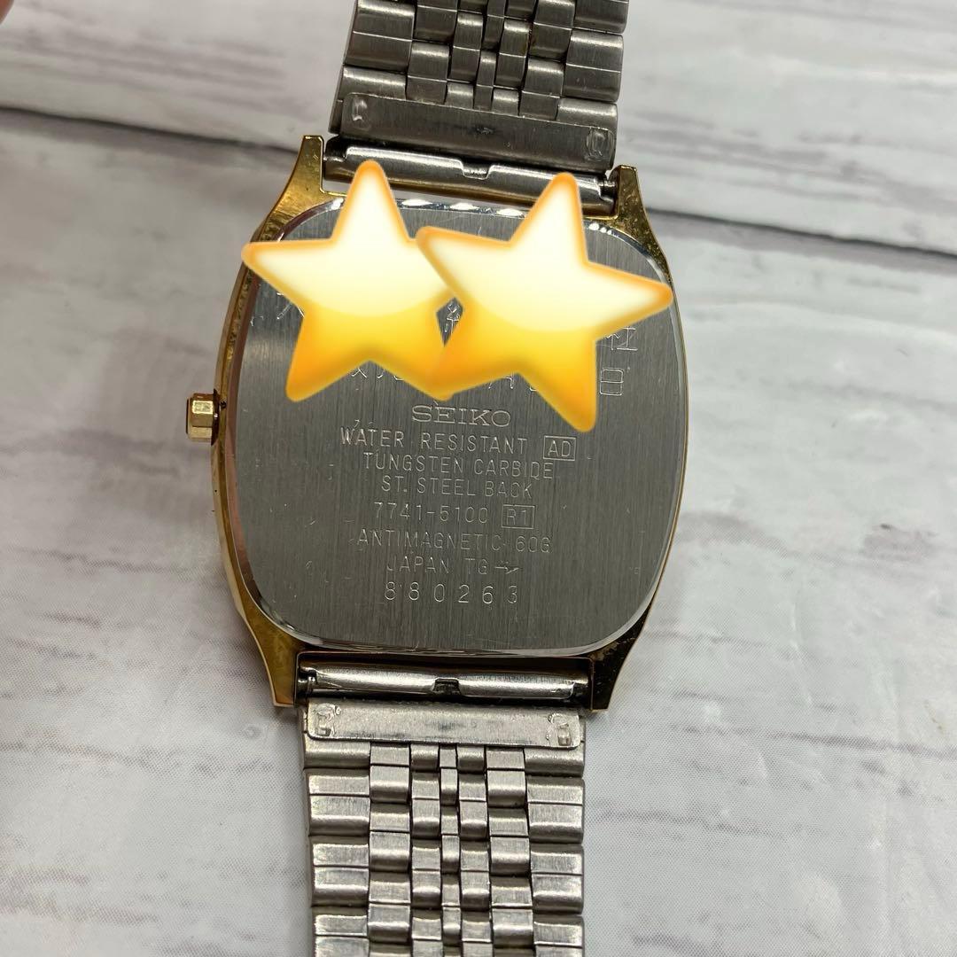 時計 SEIKO Dolce WATER RESISTANT 7741-5100