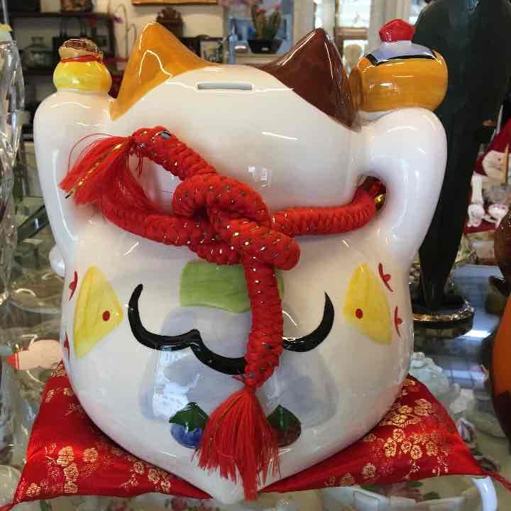 可愛い 招き猫 貯金箱