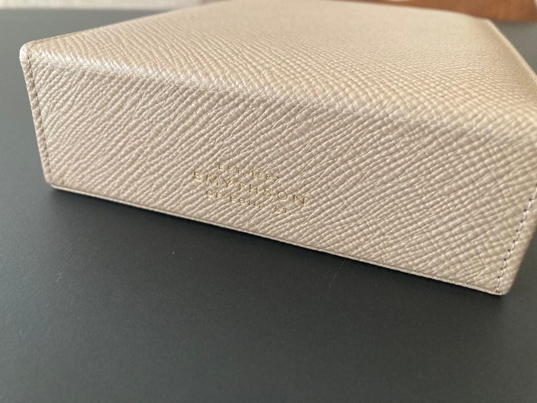 SMYTHSON スマイソン ジュエリーボックス パナマレザーアクセサリーケース