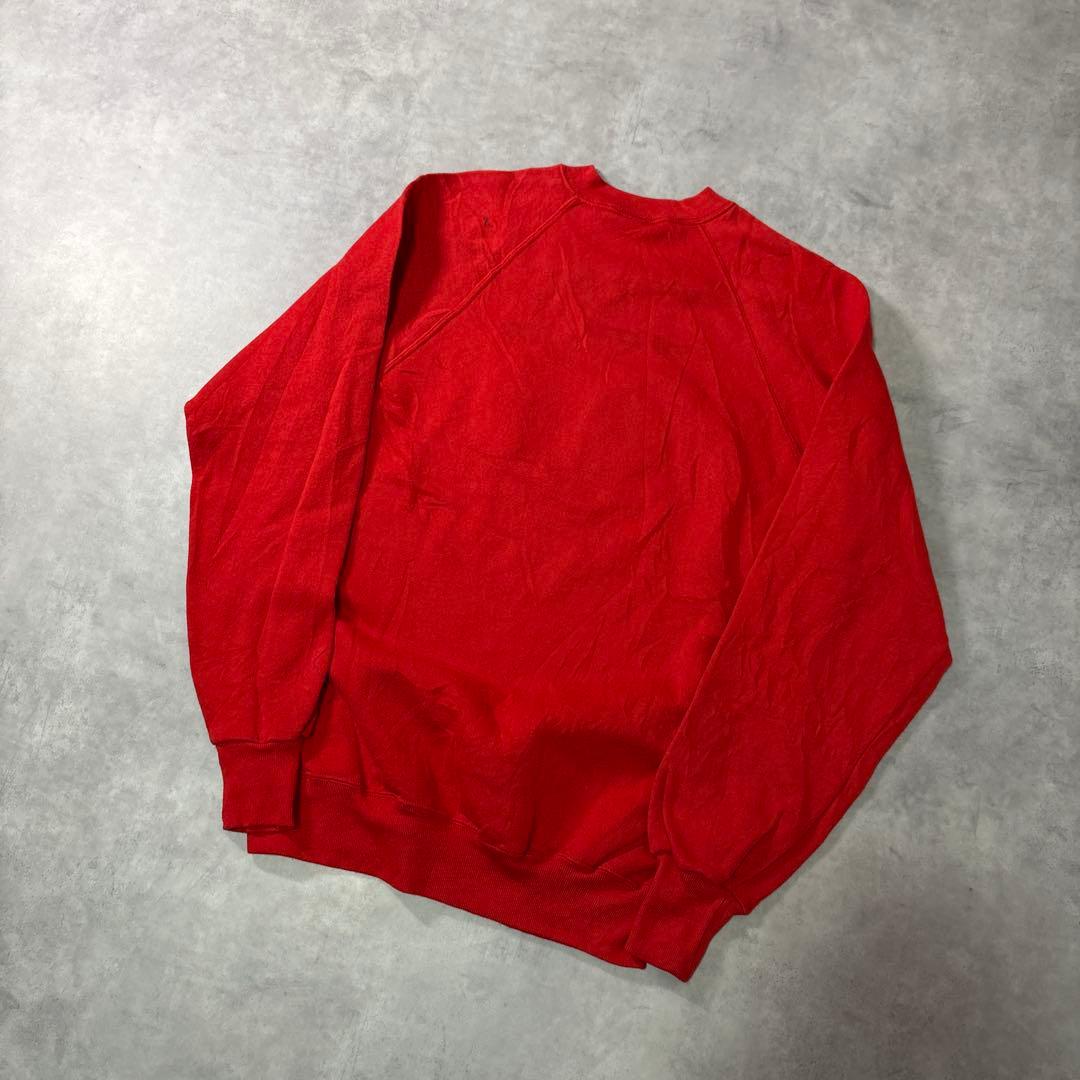 NIKE 90s スウェット トレーナー 刺繍ロゴ ファイヤー オレンジ M