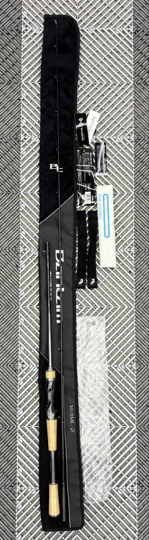 コルク保護フィルム！シマノ Bantam 163ML-2 センターカット2ピース