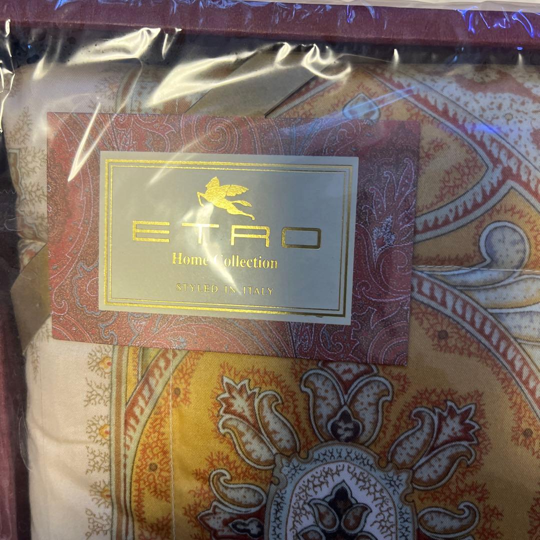 【新品・未使用】エトロ　ダウン85%羽毛掛布団 150×200cm あったか❗️