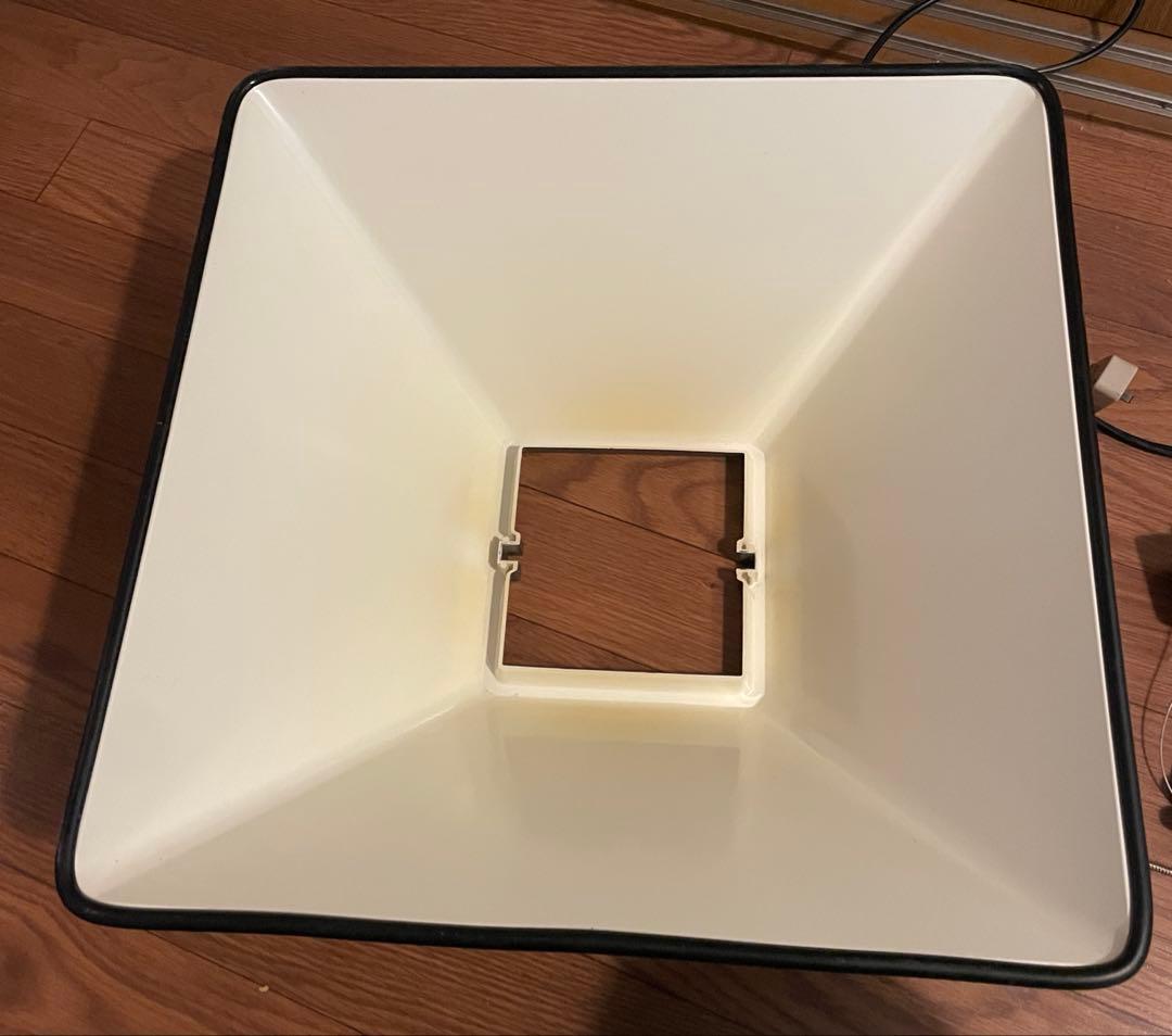 昭和レトロ ナショナル スクエア型 シェードランプ ペンダントライト 天井照明