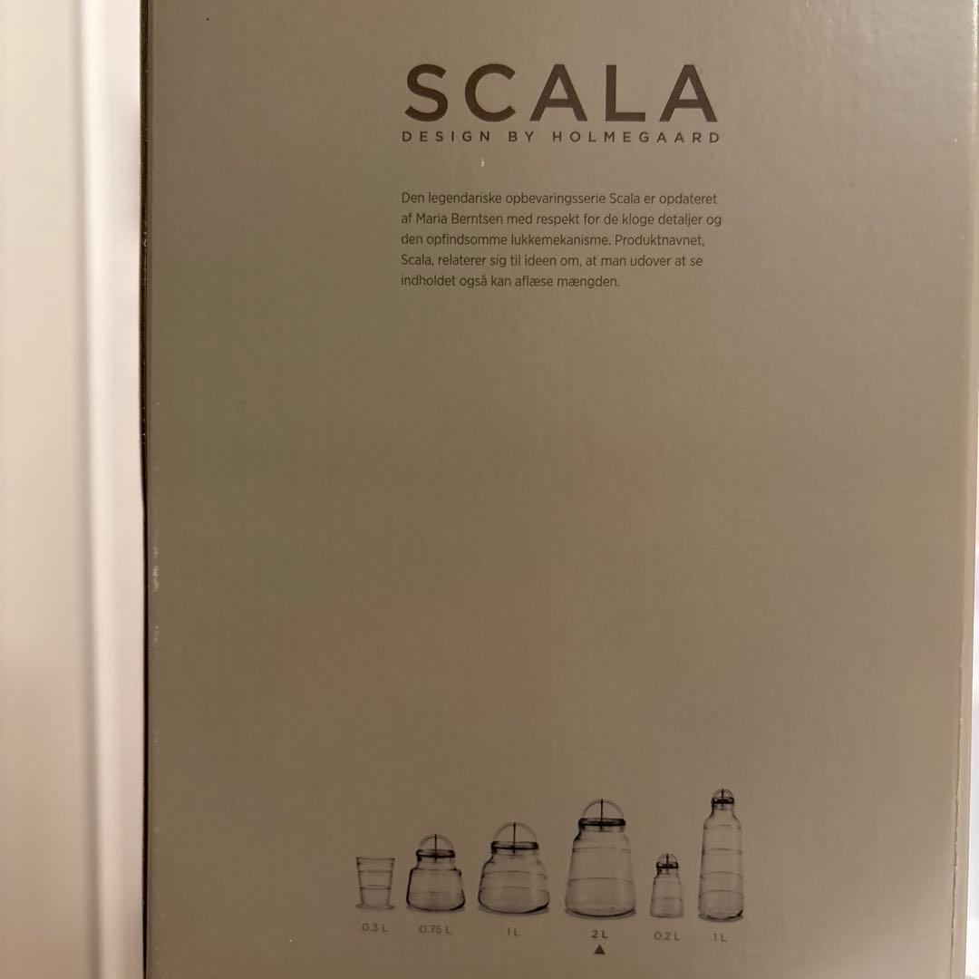 HOLME GAARD ホルムガード SCALA ガラスキャニスター 2L ①
