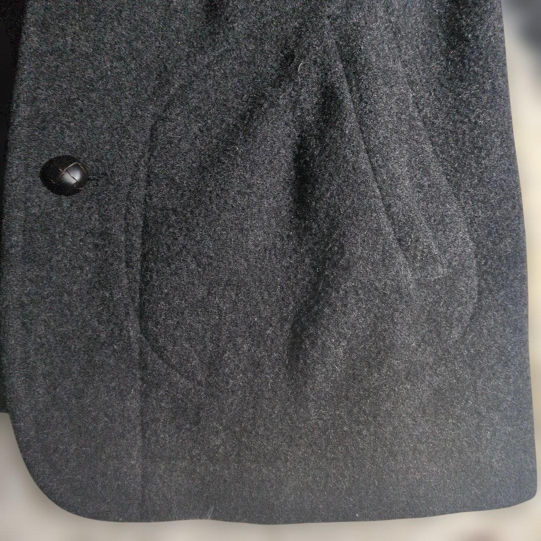 美品 DANTON ウールモッサ コート くるみボタン サイズ 40