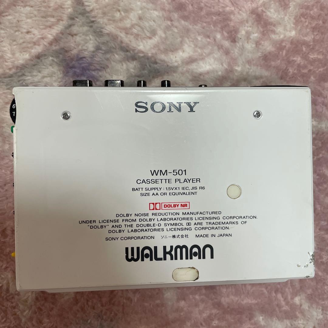 ジャンク ソニー SONY WM-501 カセット ウォークマン ジャンク