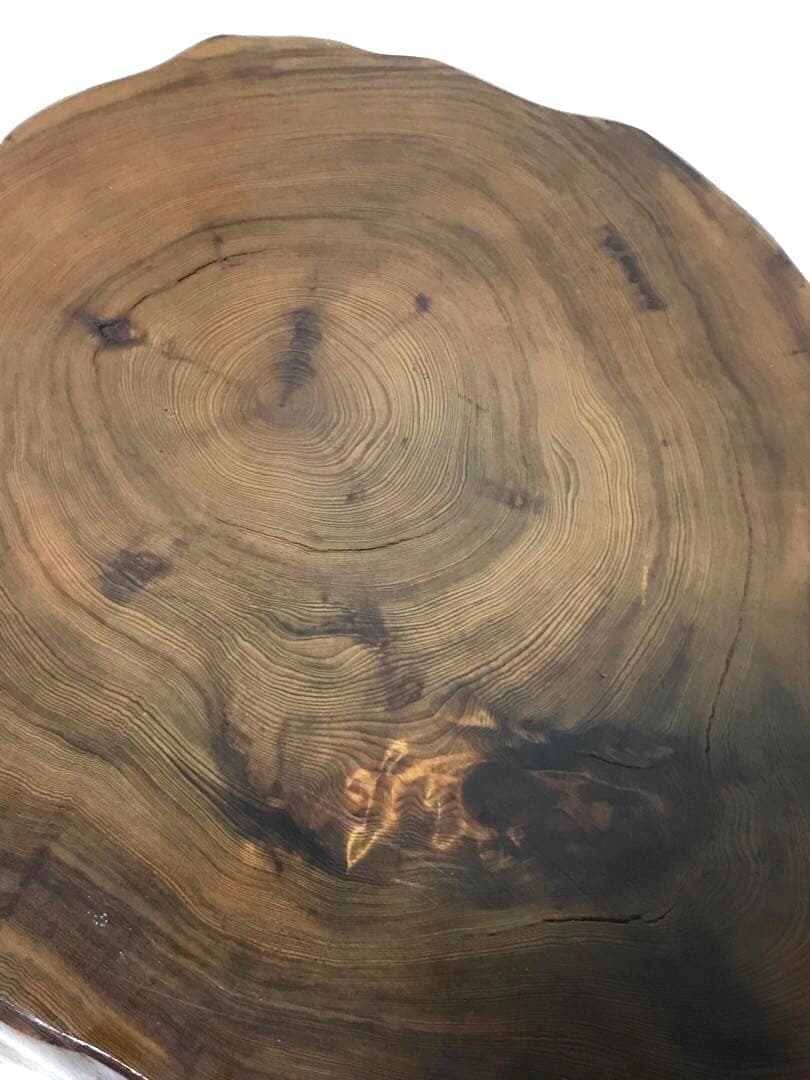 屋久杉 花台 飾り台 盆栽台 置物台　不定形