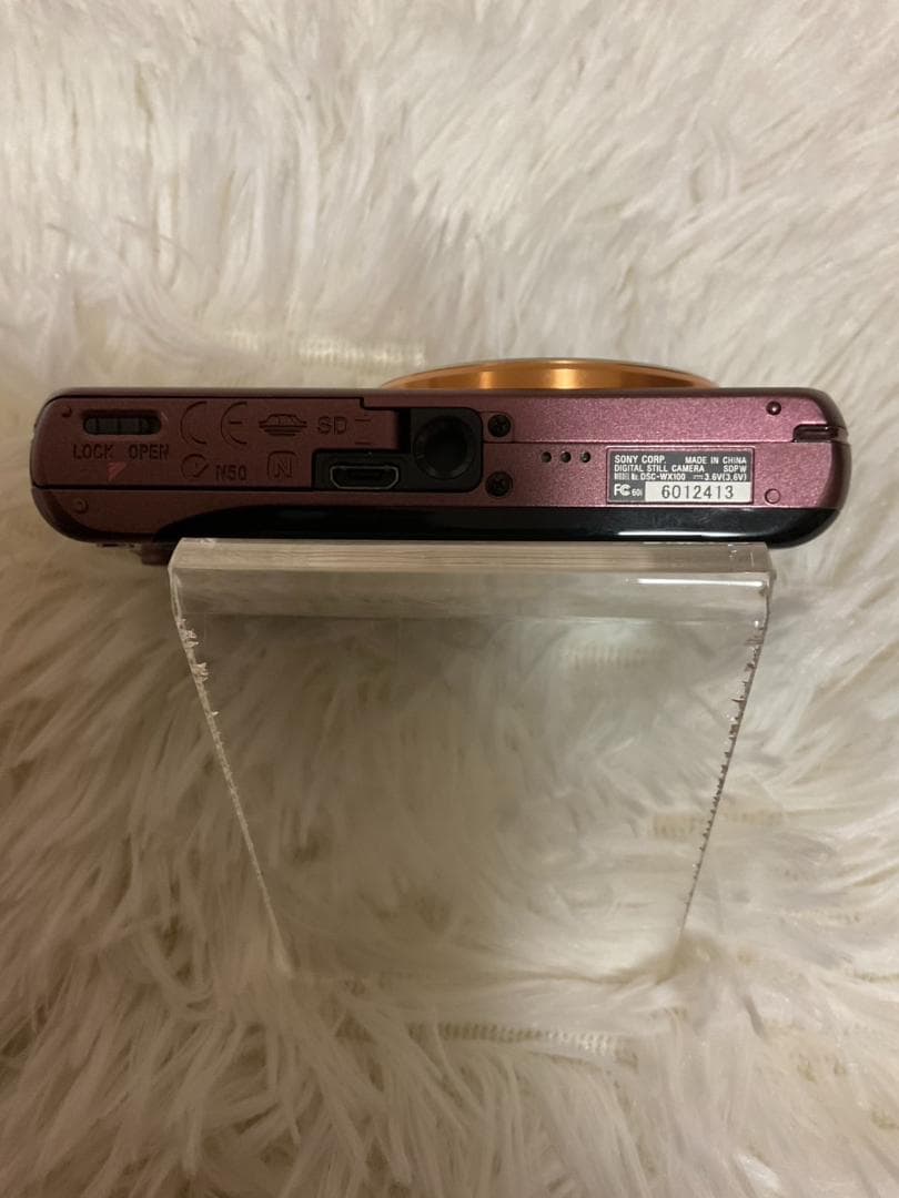 【簡易動作確認済】SONY Cyber-shot DSC-WX100　ブラウン