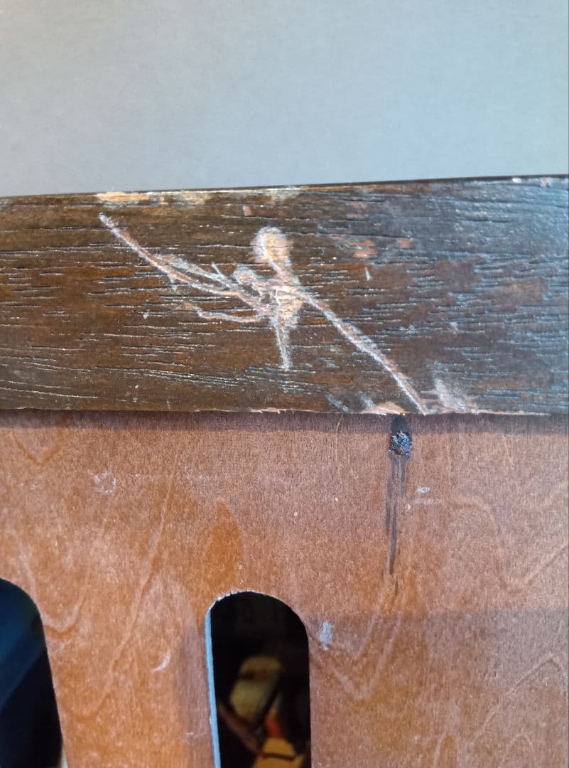 ジャンク品　National Super-Het ラジオ　ヴィンテージ　真空管