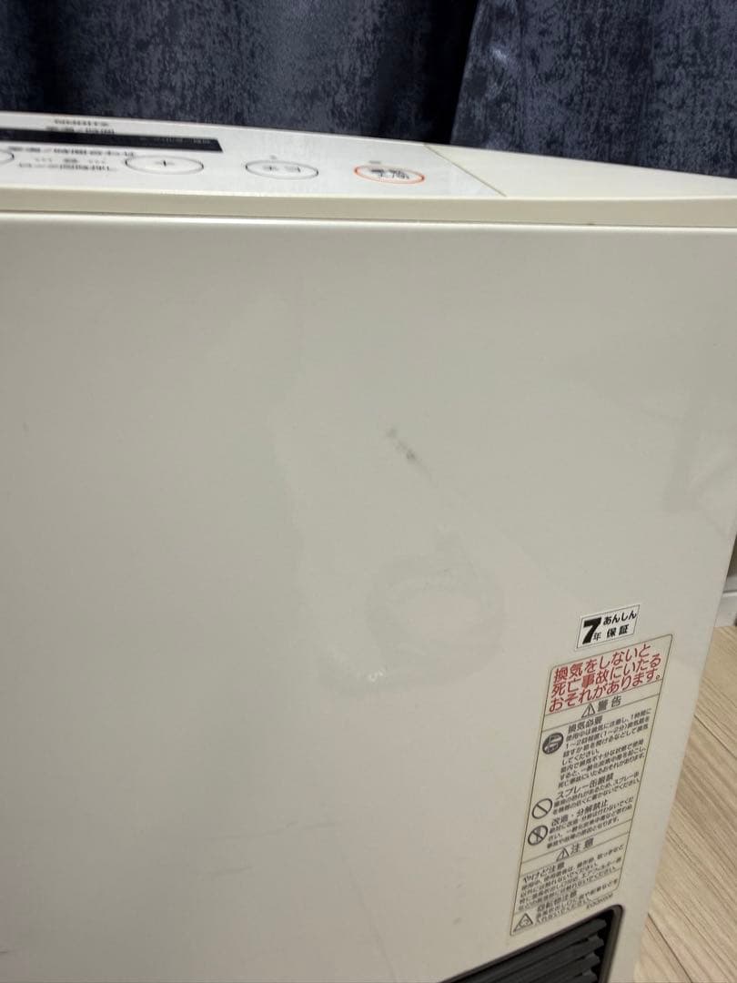 【稼働品】NORITZ ノーリツ ガスファンヒーター 都市ガス