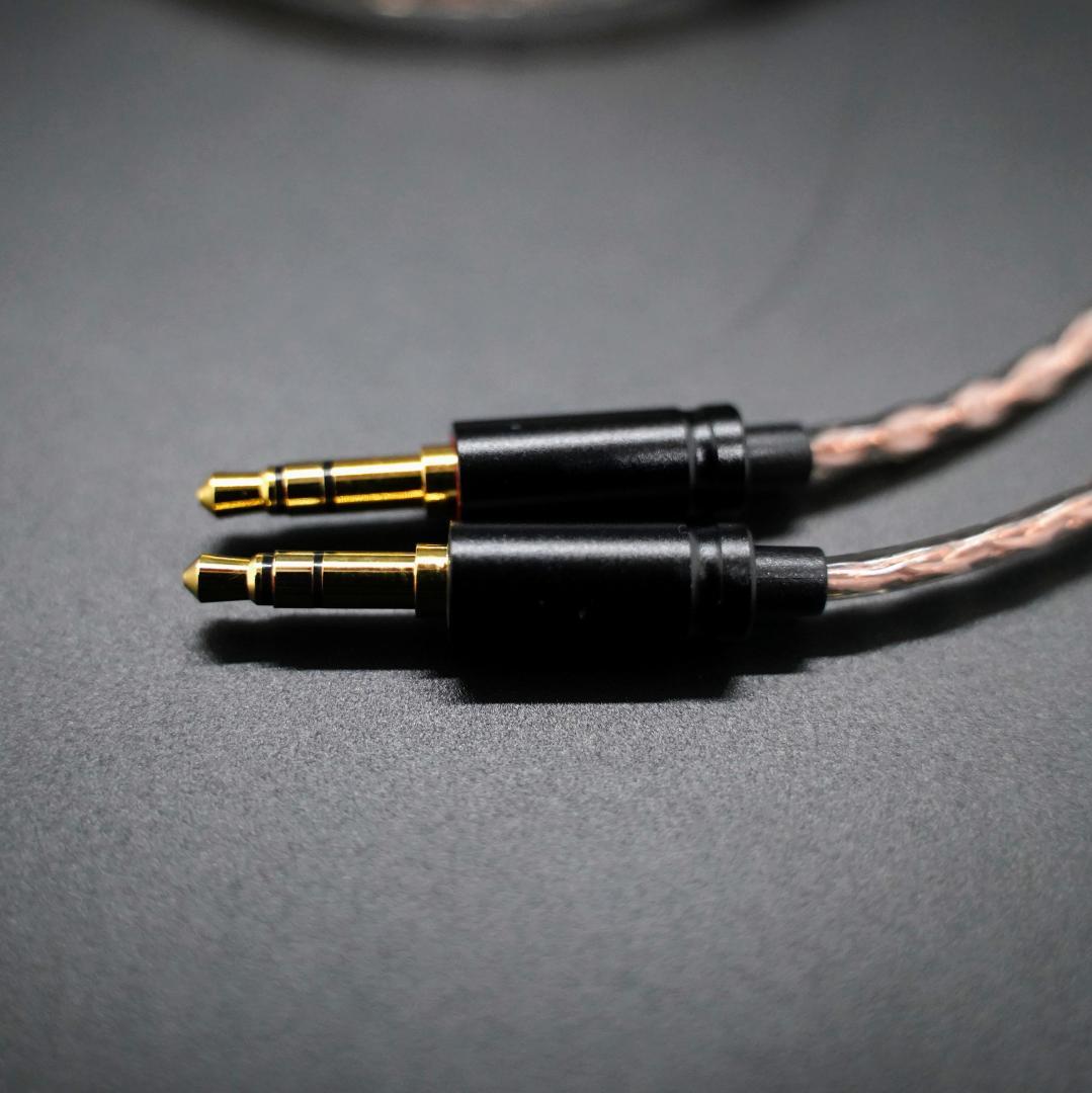 超高評価ソニー DIYキンバーケーブル ダブル3.5mm/4.4mmL字