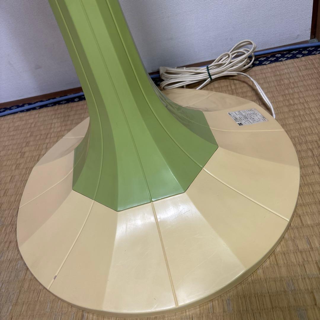希少 昭和レトロ National 3枚羽 扇風機 大型 緑 ヴィンテージ