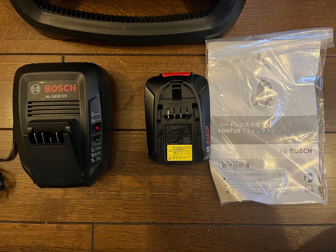 未使用展示品　BOSCH コードレス洗浄機フォンタス FONTUS