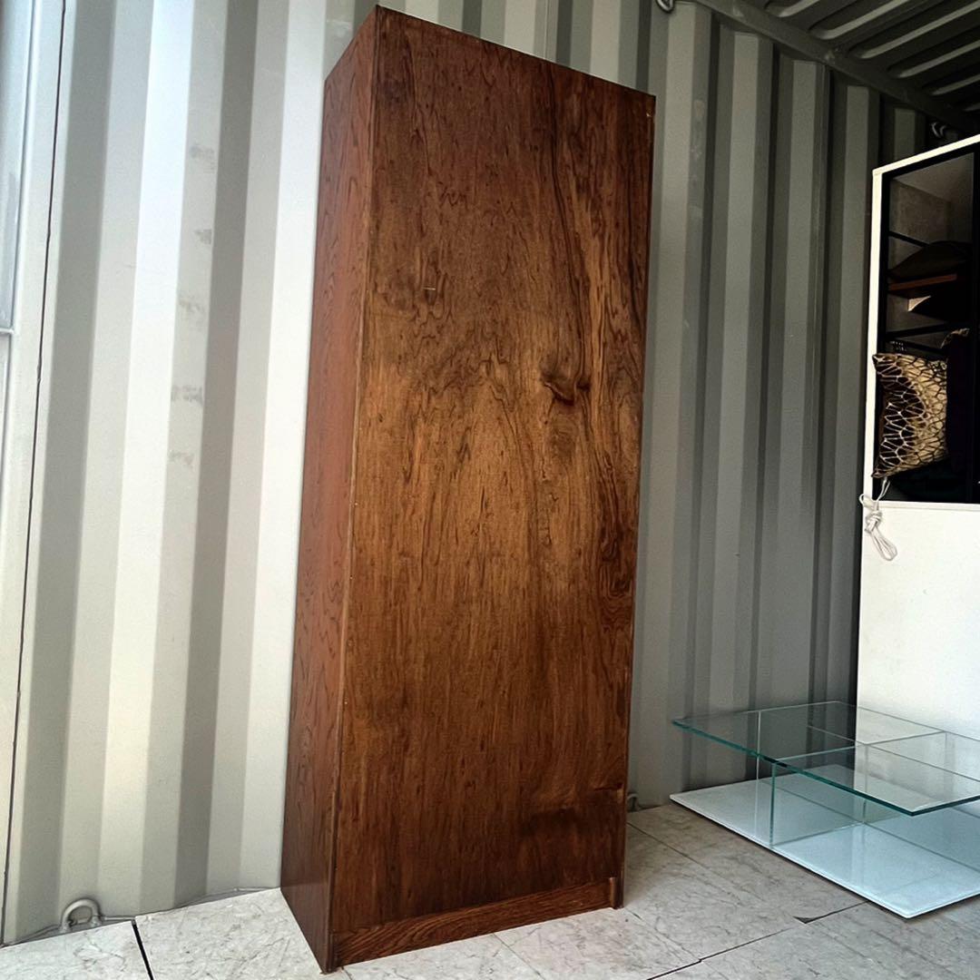 取付無料！三越家具 ブルージュ 天然木ステンドグラス扉アンティークキャビネット✨