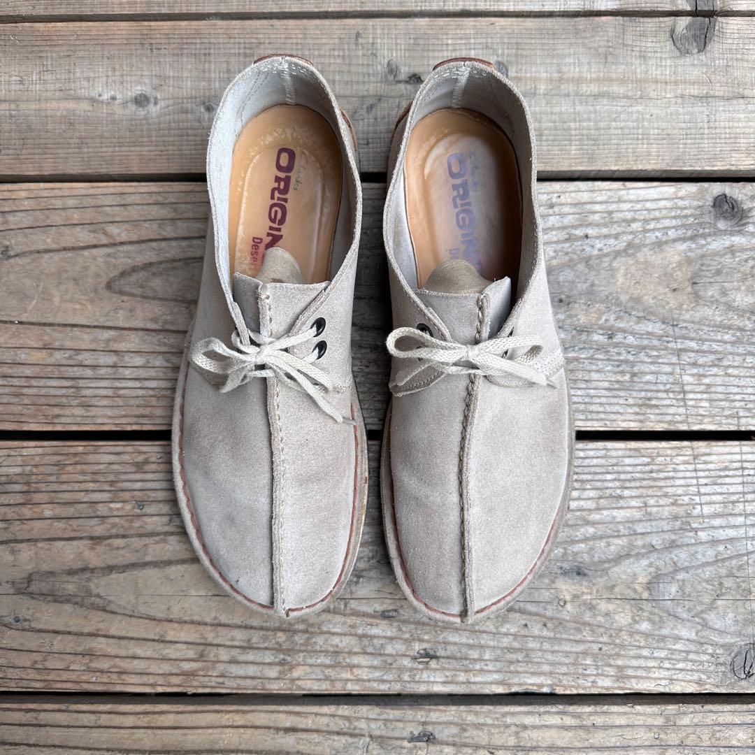 レア踵カラー クラークスデザートトレック US9