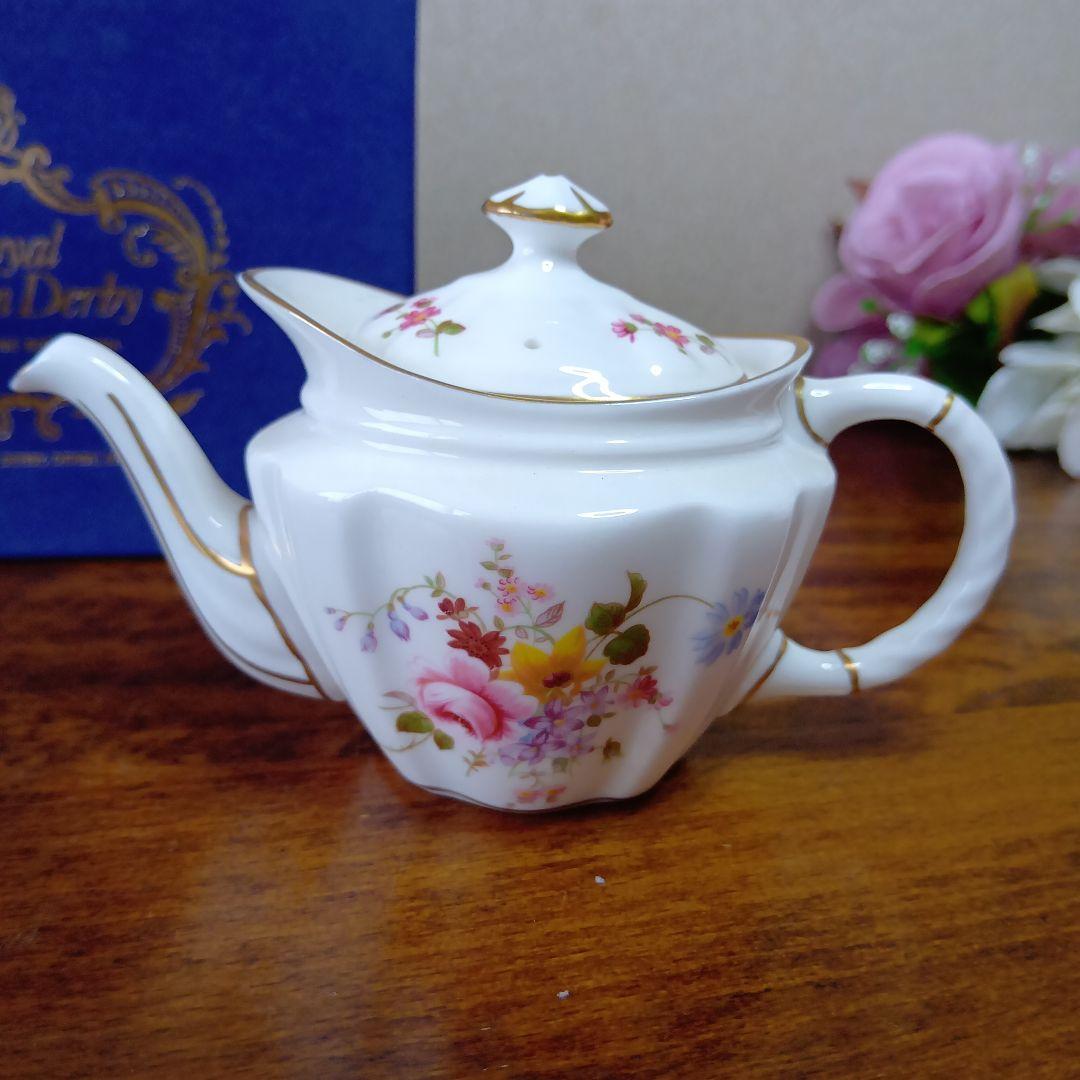 ロイヤルクラウンダービー ダービーポジー ミニチュアティーセット