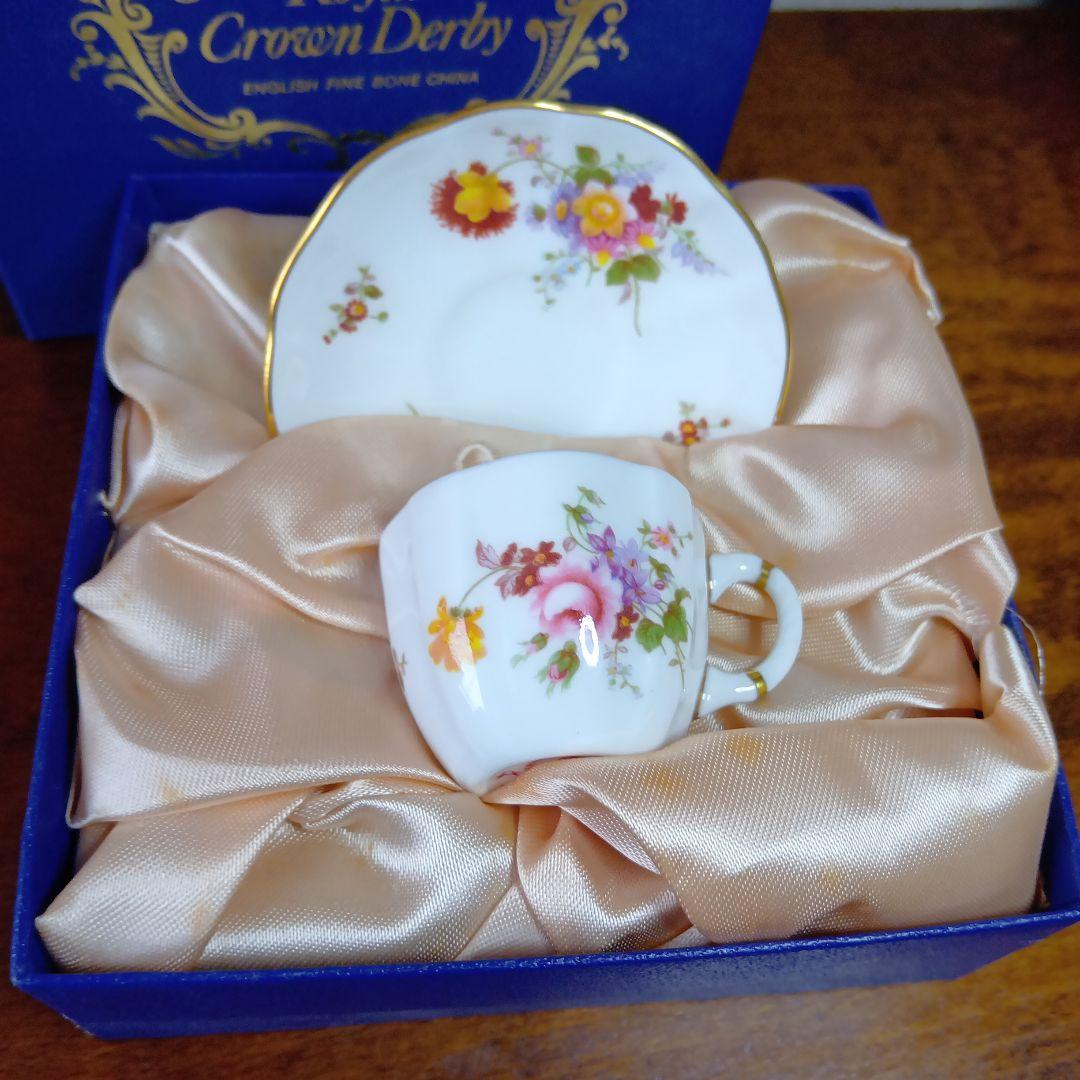 ロイヤルクラウンダービー ダービーポジー ミニチュアティーセット