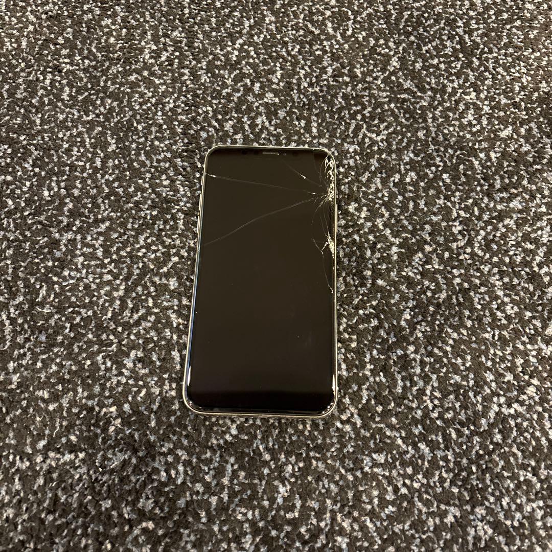 iPhoneX 本体 画面割れ 動作確認済み