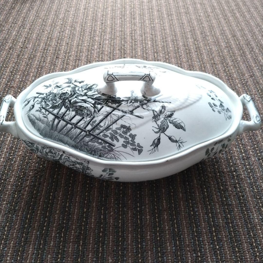 【美品】【アンティーク】ブラウンヒルズポッター　レギュミエール／チューリン