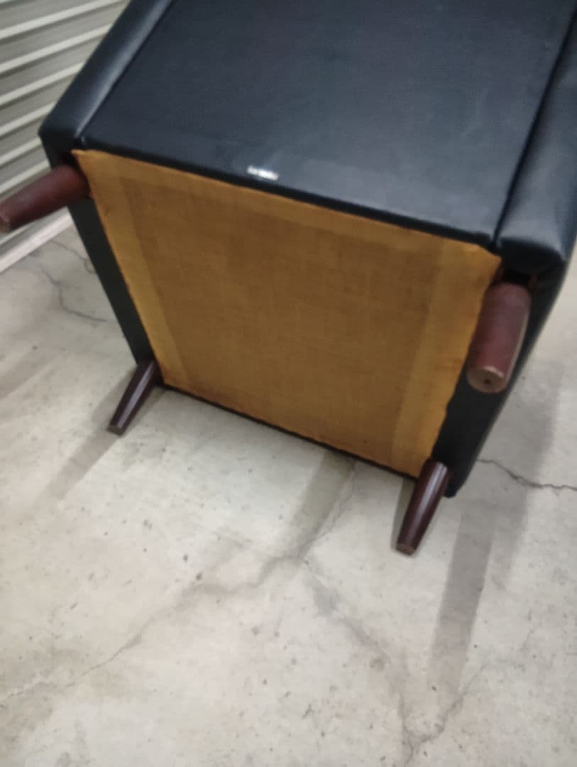 希少！ビンテージ カリモク60 ロビーチェア1シータースタンダードブラック