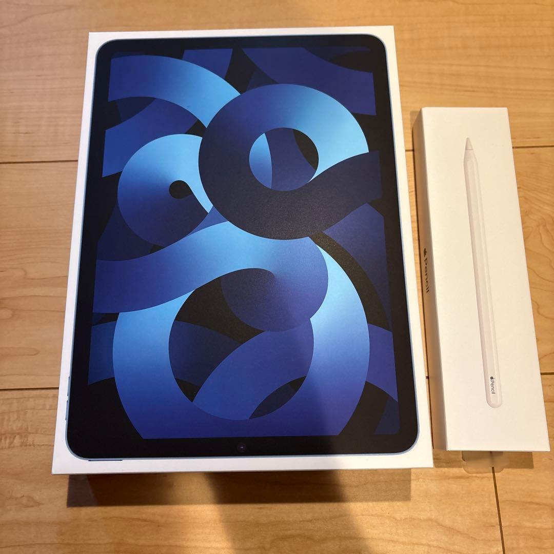【美品】Apple iPad air第5世代 Apple Pencil 第2世代