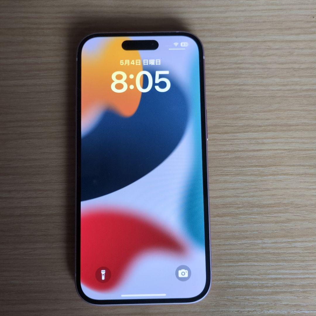 アップル　iphone15　128GB　ピンク　SIMフリー