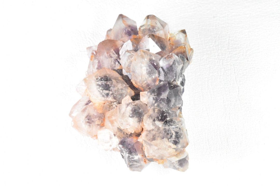 ザンビア産 ホワイトキャップアメジストクラスター