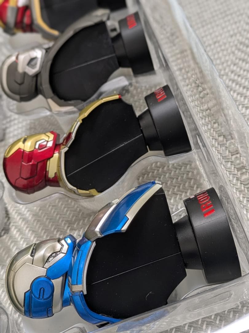 アイアンマン3 デラックスセット バスト8体セット ホットトイズ