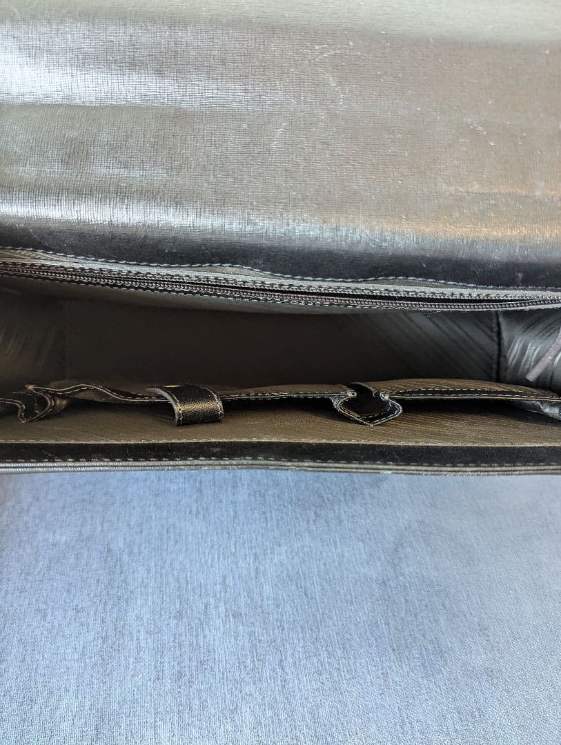 【mi mi 】フジタカ ディアマン レザービジネスバッグ A4 カブセ