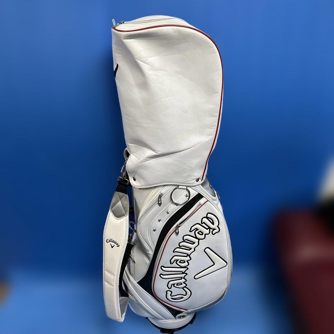 Callaway キャディバッグ ホワイト美品商品
