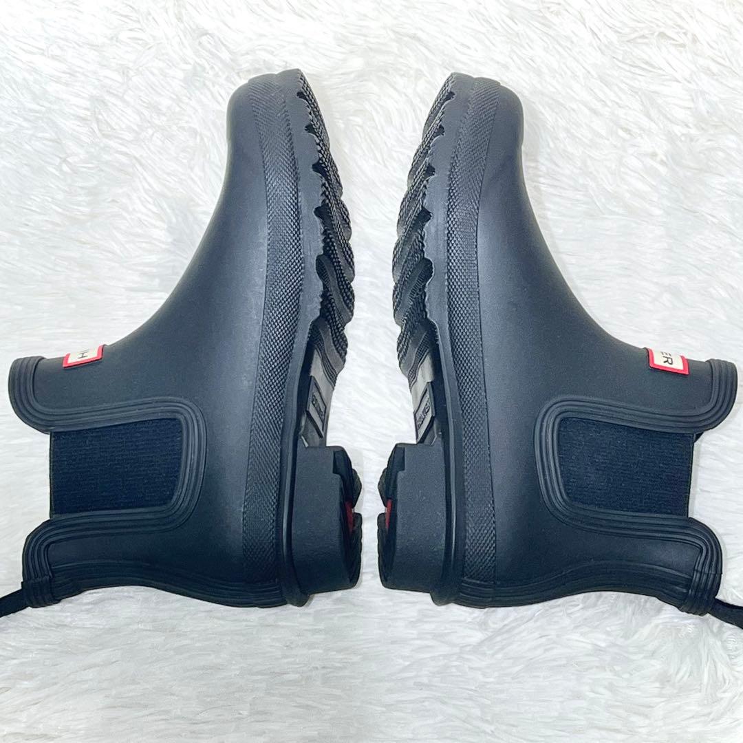 極美品☆HUNTER ブラック ショートブーツ