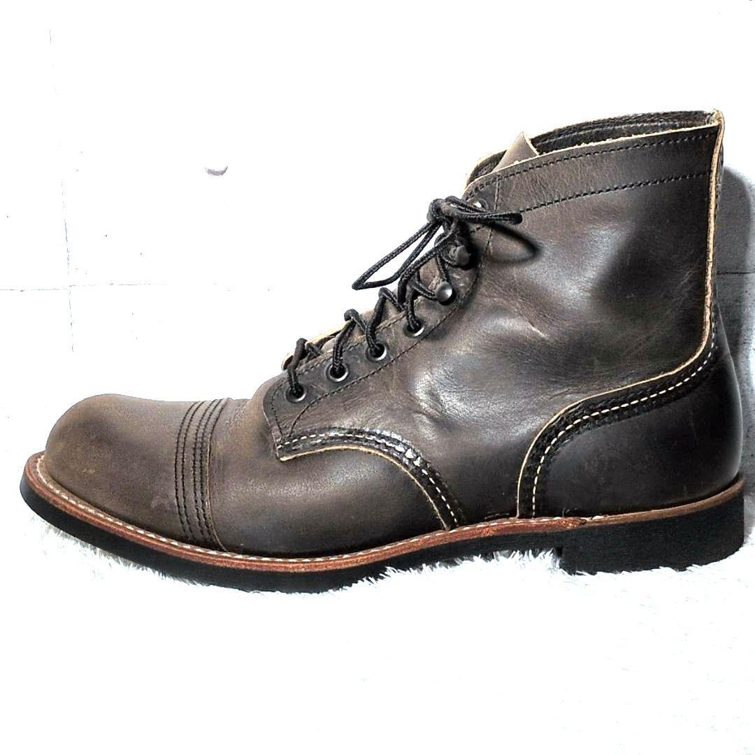 【希少 美品】レッドウィング　アイアンレンジャー　チャコール　8086　8D