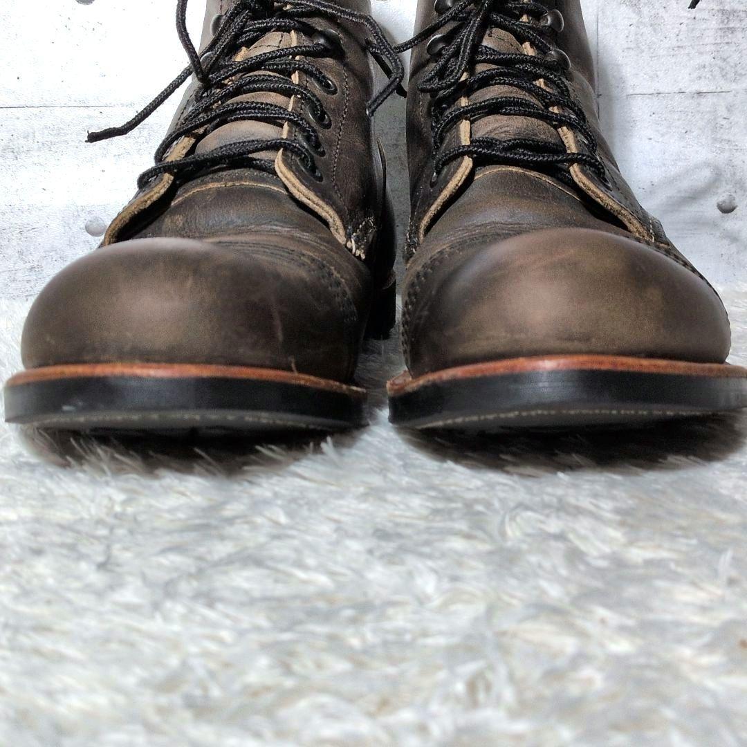 【希少 美品】レッドウィング　アイアンレンジャー　チャコール　8086　8D