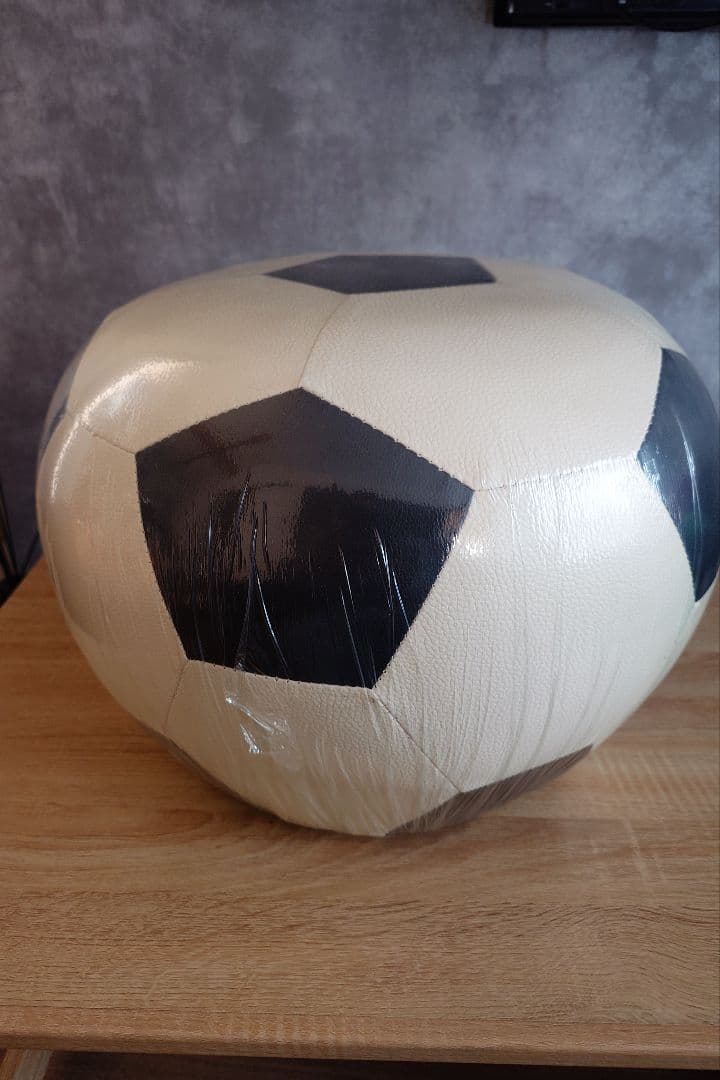 2個セットサッカーボール型椅子　　キッズチェア　オブジェインテリア