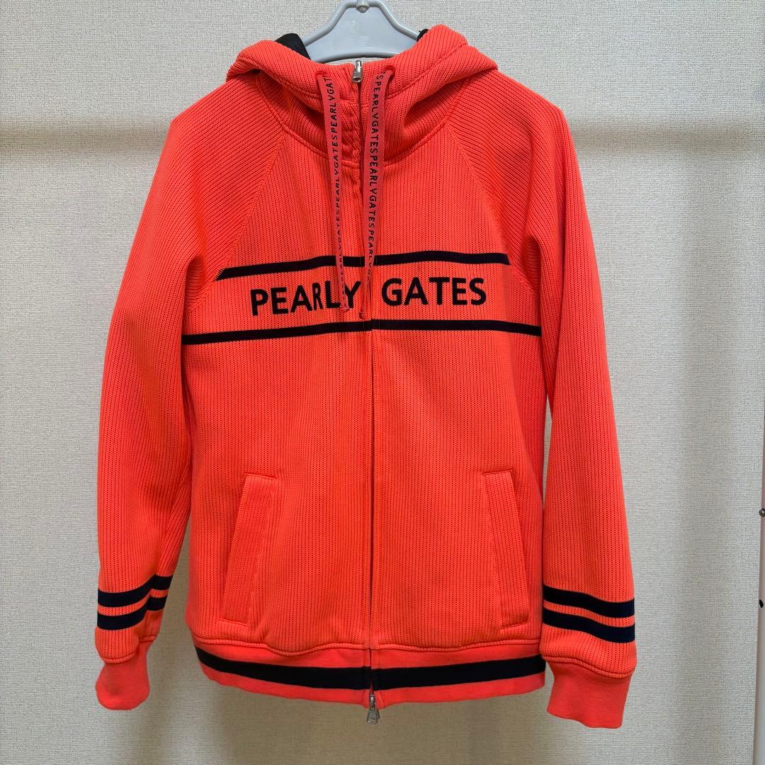 PEARLY GATES フード付きリバーシブルジャケット