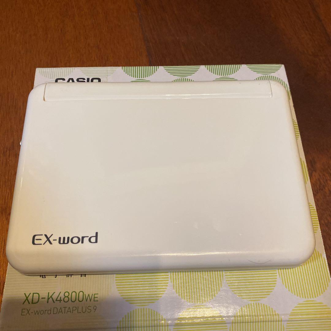 CASIO XD-K4800WE   ホワイト