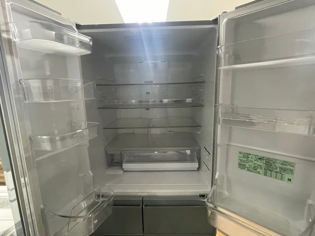 日立 冷蔵庫 R-F48M1 (XS) 型 475L