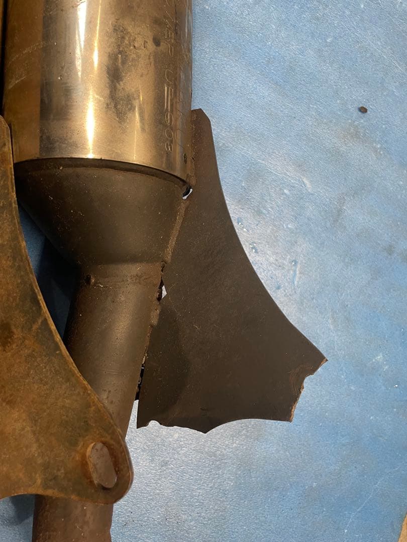 グランドアクシス100 ジャンクG03 2本　溶接&加工要す