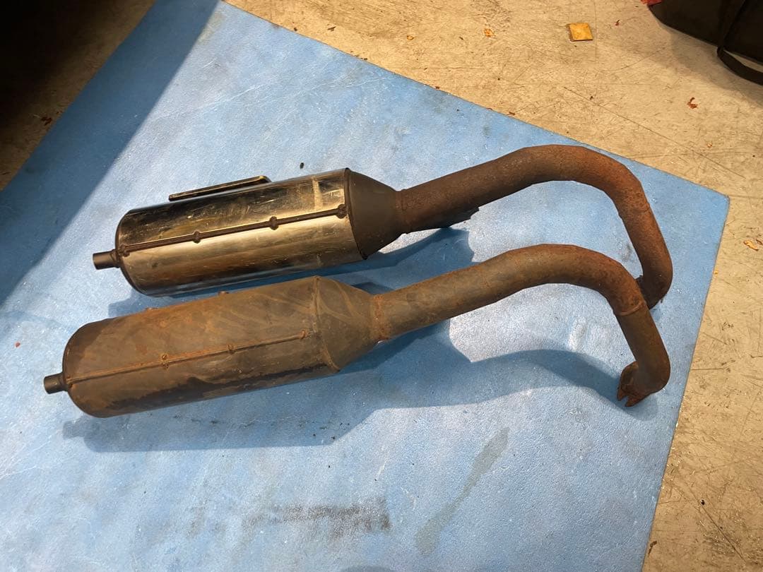 グランドアクシス100 ジャンクG03 2本　溶接&加工要す