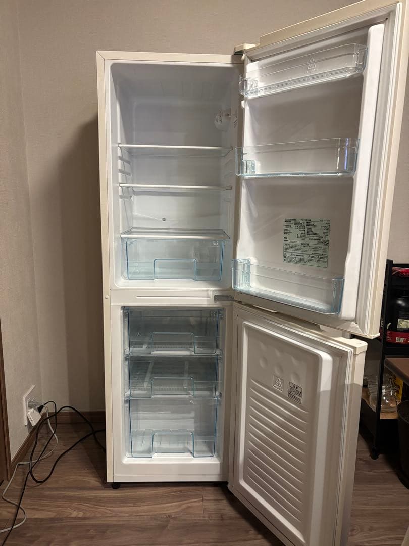 送料込み！【美品】アイリスオーヤマ｜2ドア冷蔵庫162L