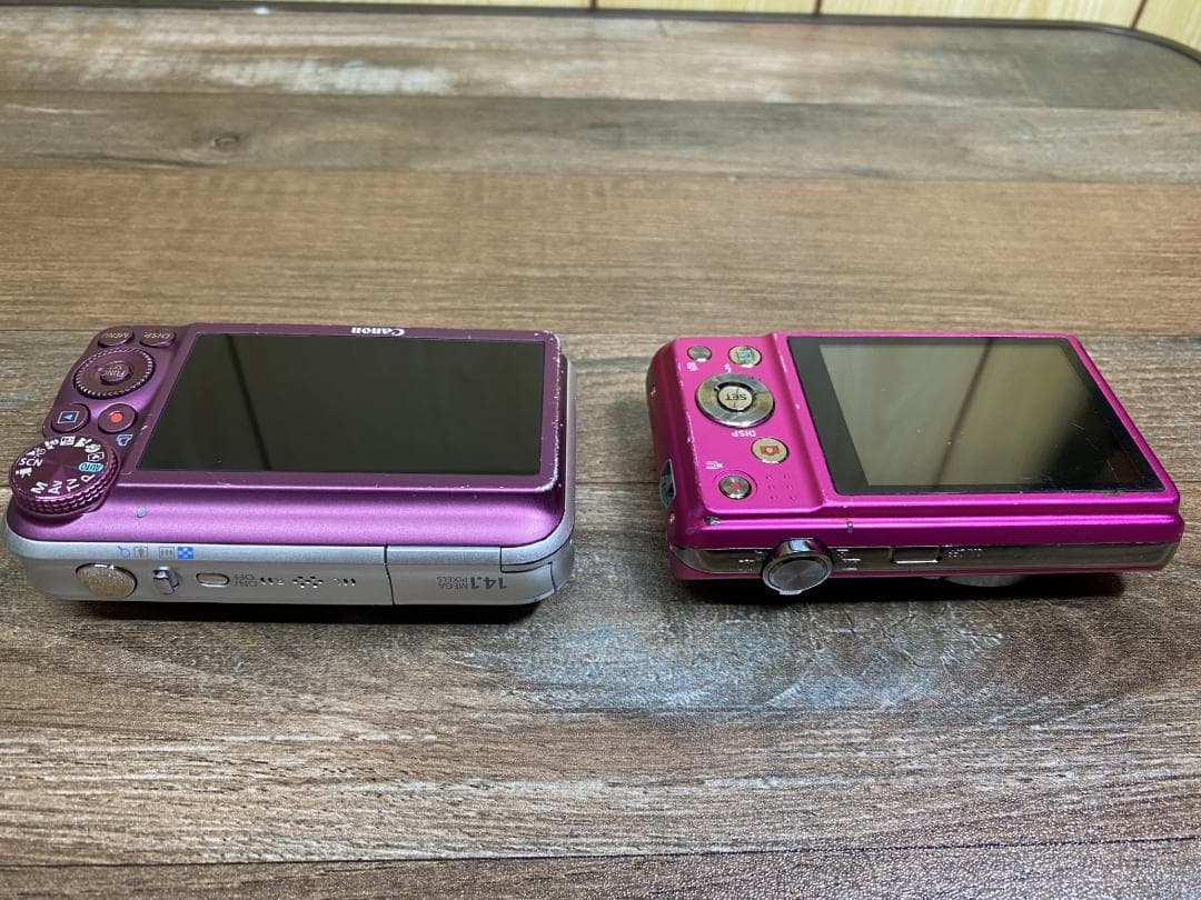 CANON CASIO コンパクトデジタルカメラ２台 ジャンク