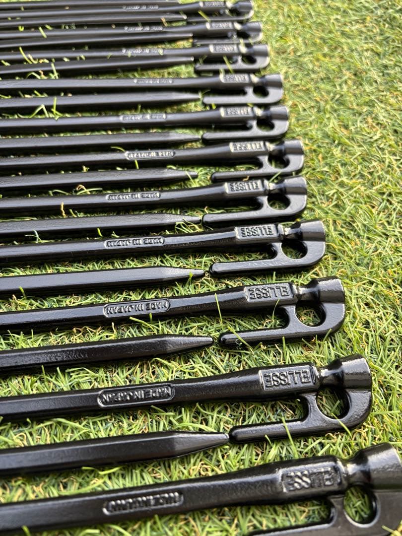 エリッゼステーク/28cm/24本&ペグハンマーセット